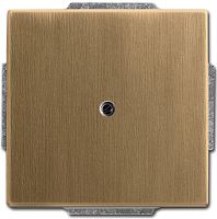 Заглушка без рамки ABB Династия античная латунь картинка